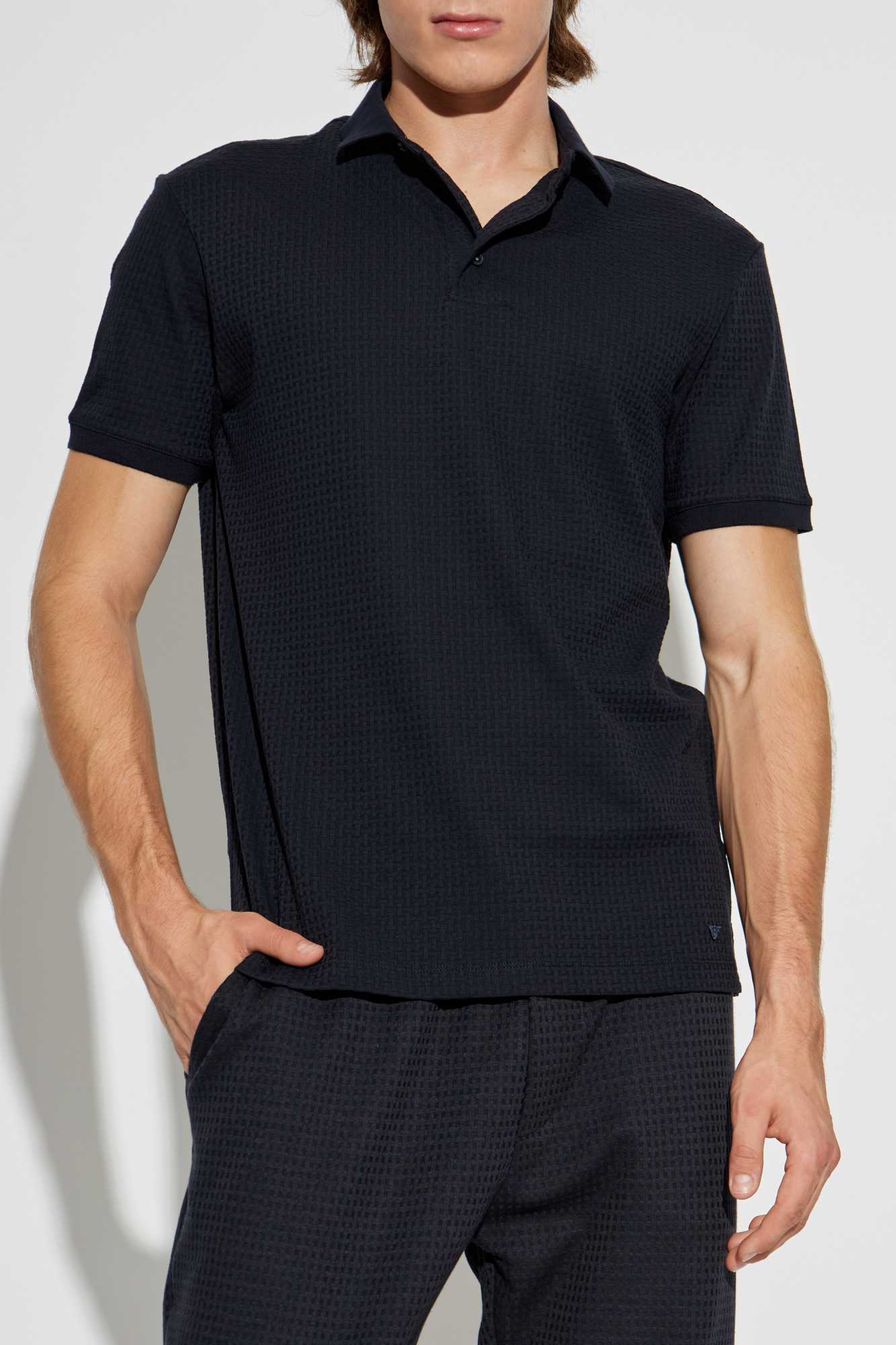 トップス archive emporio armani polo shirt Emporio Armani Polo with logo patch | Men's Clothing | Vitkac